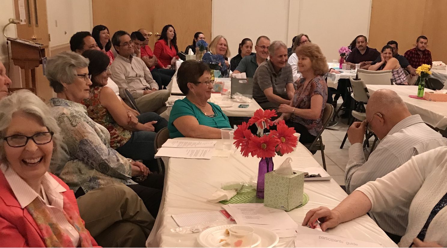 Christlife people at table